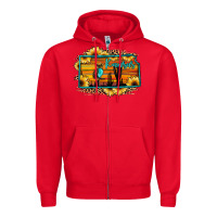 Red kansas owl sunset sunflower map Zipper Hoodie - JahusDesignShop