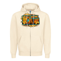 Sandshell kansas owl sunset sunflower map Zipper Hoodie - JahusDesignShop