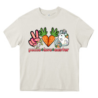 Peace Love Easter Day Heavy Core Tee | Teevron