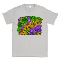 Moon Dust mardi gras leopard gemstone background Classic Tee - RanaPortraitStore