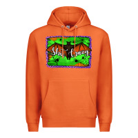 Carrot bat shit crazy with background Premium Hoodie - Jasminsmagicworld