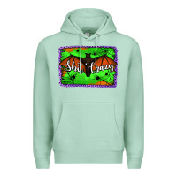 Seafoam bat shit crazy with background Premium Hoodie - Jasminsmagicworld