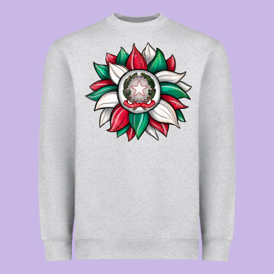 Sunflower İtalian Flag Heavyweight Sweatshirt Designed By Jahusdesignshop