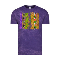 Cloud Purple Mardi Gras Brushstrokes Vintage Tee - BundleAndBundleShop