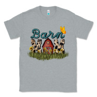 Heather Grey Barn mom sunflower mother's day Classic Tee - HowdyJamesFarm