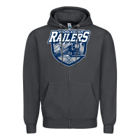 Smoke worcester railers Zipper Hoodie - DesigneFamous