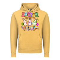 Vintage Mustard Easter Hunting Squad Vintage Hoodie - CowhideDigitalArt