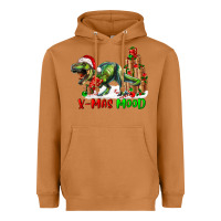 Meerkat T- Rex X-Mas Mood Heavyweight Hoodie - RanaPortraitStore