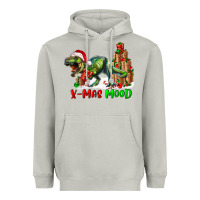 Moon Dust T- Rex X-Mas Mood Heavyweight Hoodie - RanaPortraitStore
