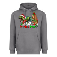 Storm T- Rex X-Mas Mood Heavyweight Hoodie - RanaPortraitStore