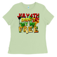 Matcha July 4th didn't set me free Ladies Tee - FaDigitalArtStudio