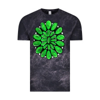 Cloud Black green gemstone Vintage Tee - RanaPortraitStore