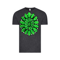 Vintage Black green gemstone Vintage Tee - RanaPortraitStore