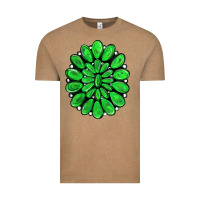 Vintage Coffee green gemstone Vintage Tee - RanaPortraitStore
