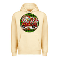 Pina Colada christmas gnomes truck Premium Hoodie - Artiststas