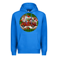 True Royal christmas gnomes truck Premium Hoodie - Artiststas