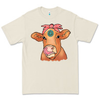 Bone Cow  Turquoise Premium Tee - CowCowDesign