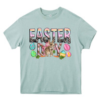 Arona Easter Day with rabbit Heavy Core Tee - HowdyJamesFarm