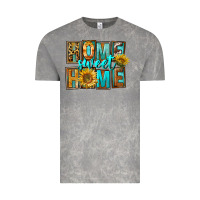 Cloud Rock Western Home Sweet Home Vintage Tee - FaDigitalArtStudio