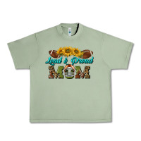 Oil Green loud and proud mom Urban Heavy Tee - BundleAndBundleShop
