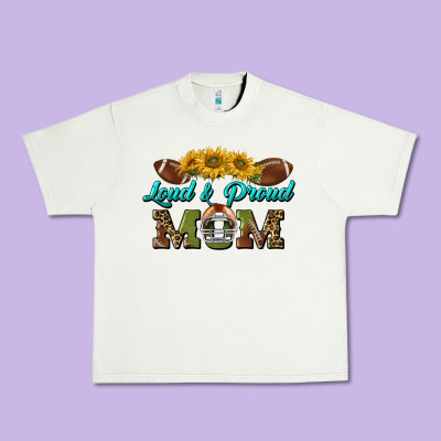 Loud And Proud Mom Urban Heavy Tee Designed By Bundleandbundleshop