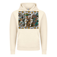 Vintage Artic Easter Vintage Hoodie - CowhideDigitalArt