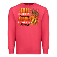 Cardinal Fall breeze crunchy leaves pumpkins please Premium Sweatshirt - RanaPortraitStore