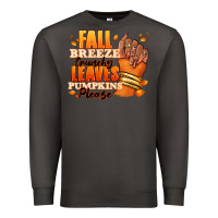 Smoke Fall breeze crunchy leaves pumpkins please Premium Sweatshirt - RanaPortraitStore