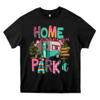 Black home is where we park it Heavy Core Tee - RanaPortraitStore