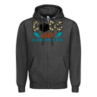 Charcoal Heather dads with beards are better Zipper Hoodie - JahusDesignShop
