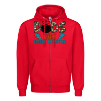 Red dads with beards are better Zipper Hoodie - JahusDesignShop