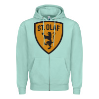 Seafoam St. Olaf college Zipper Hoodie - DesigneFamous