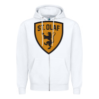 White St. Olaf college Zipper Hoodie - DesigneFamous