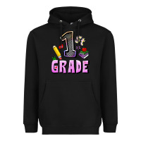 Black First Grade Heavyweight Hoodie - RanaPortraitStore