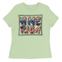 Matcha America Ladies Tee - FaDigitalArtStudio
