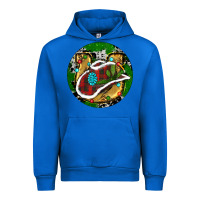 Cobalt Cowboy Christmas Urban Hoodie - RanaPortraitStore