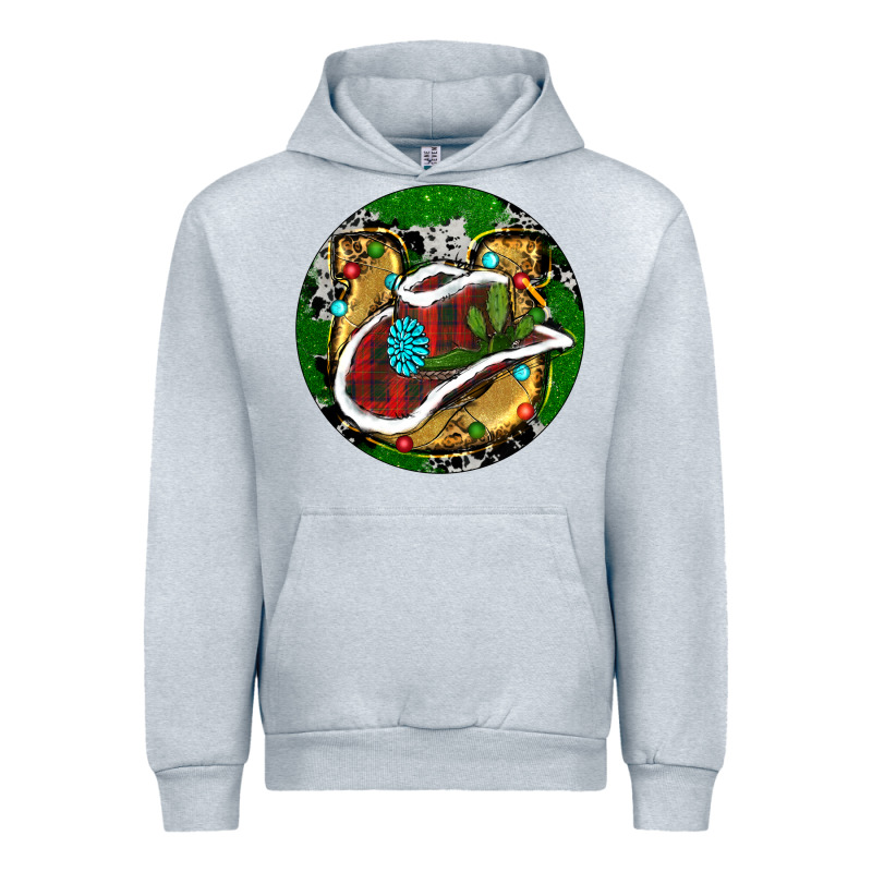 Cowboy Christmas Urban Hoodie by RanaPortraitStore | Teevron