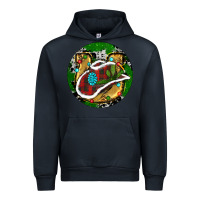 Navy Cowboy Christmas Urban Hoodie - RanaPortraitStore