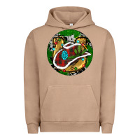 Pigment Burro Cowboy Christmas Urban Hoodie - RanaPortraitStore