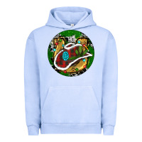 Pigment Grape Ice Cowboy Christmas Urban Hoodie - RanaPortraitStore