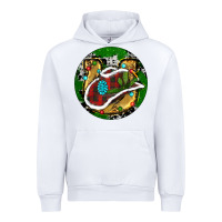 White Cowboy Christmas Urban Hoodie - RanaPortraitStore