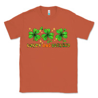 Copper St. Patrick's Day lucky and blessed Classic Tee - HowdyJamesFarm