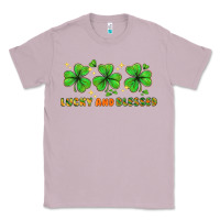 Lilac St. Patrick's Day lucky and blessed Classic Tee - HowdyJamesFarm