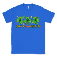 True Royal St. Patrick's Day lucky and blessed Classic Tee - HowdyJamesFarm