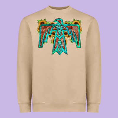 Thunderbird Heavyweight Sweatshirt Designed By Jahusdesignshop