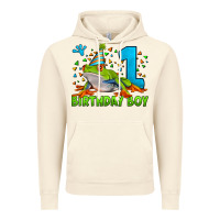 Vintage Artic birthday boy frog age 1 Vintage Hoodie - LillyAllenDesigns