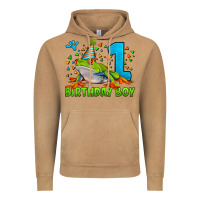 Vintage Camel birthday boy frog age 1 Vintage Hoodie - LillyAllenDesigns
