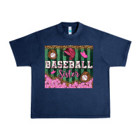 Navy baseball sister tumbler Urban Heavy Tee - BundleAndBundleShop