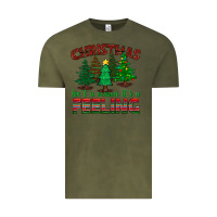 Vintage Olive christmas isn't a season it's a feeling Vintage Tee - BundleAndBundleShop