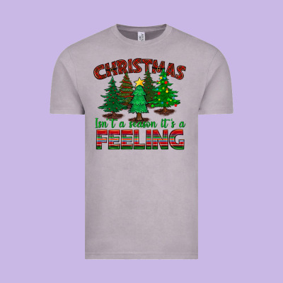 Christmas Isn't A Season It's A Feeling Vintage Tee Designed By Bundleandbundleshop